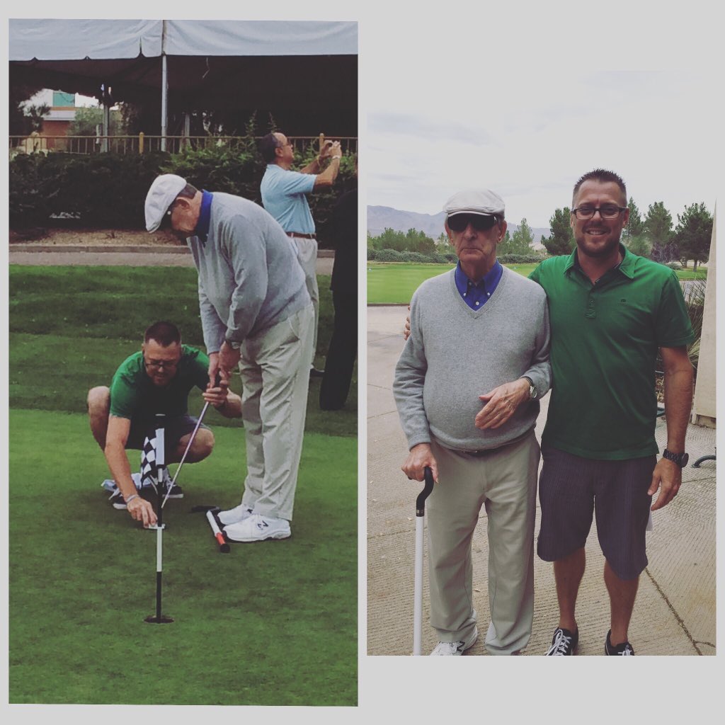 BjBlakeley's tweet photo. Today-VA vision impaired Putting Tourn. W my Oppy! Great day! #soulcheck #humbled #lovedoes #honored #family https://t.co/i2JrCkwxCb