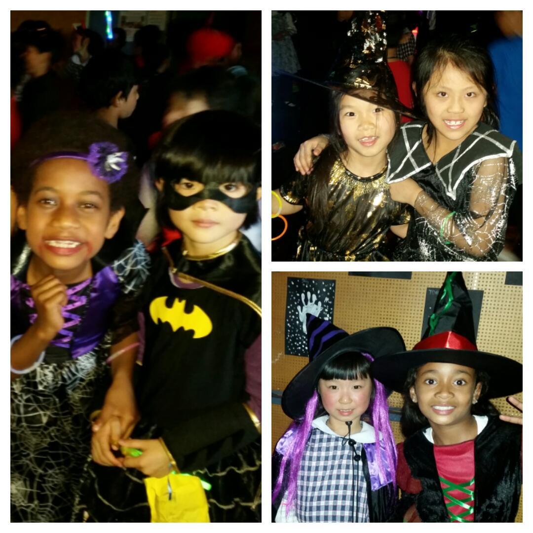misspalmasclass's tweet photo. Annual K-2 Halloween Disco. Kids and teachers having fun. Very scary costumes @CampsiePS https://t.co/eO68TOGHOR
