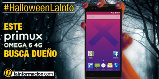 la_informacion's tweet photo. 🎃 Haz RT y entra en el sorteo de un smartphone @PrimuxTech con #HalloweenLaInfo https://t.co/FGd2aaiuhj 🎃 https://t.co/Drzg9WVmpO