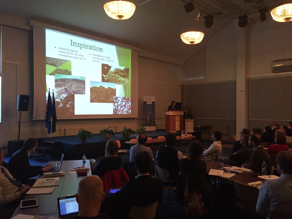 EIPAGRI_SP's tweet photo. #Millibeter #belgium kicks off day2 #EIPagri workshop #circulareconomy: flies eating #manure #fish #waste,... https://t.co/g2oDwI9K9N