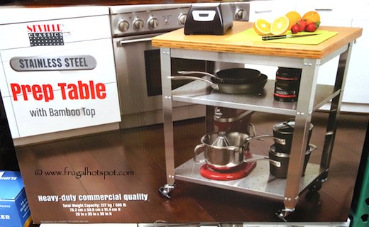 FrugalHotspot's tweet image. Costco Sale: Seville Classics Prep Table with ... - bit.ly/1kcVMTV #PrepTable #SevilleClassics
