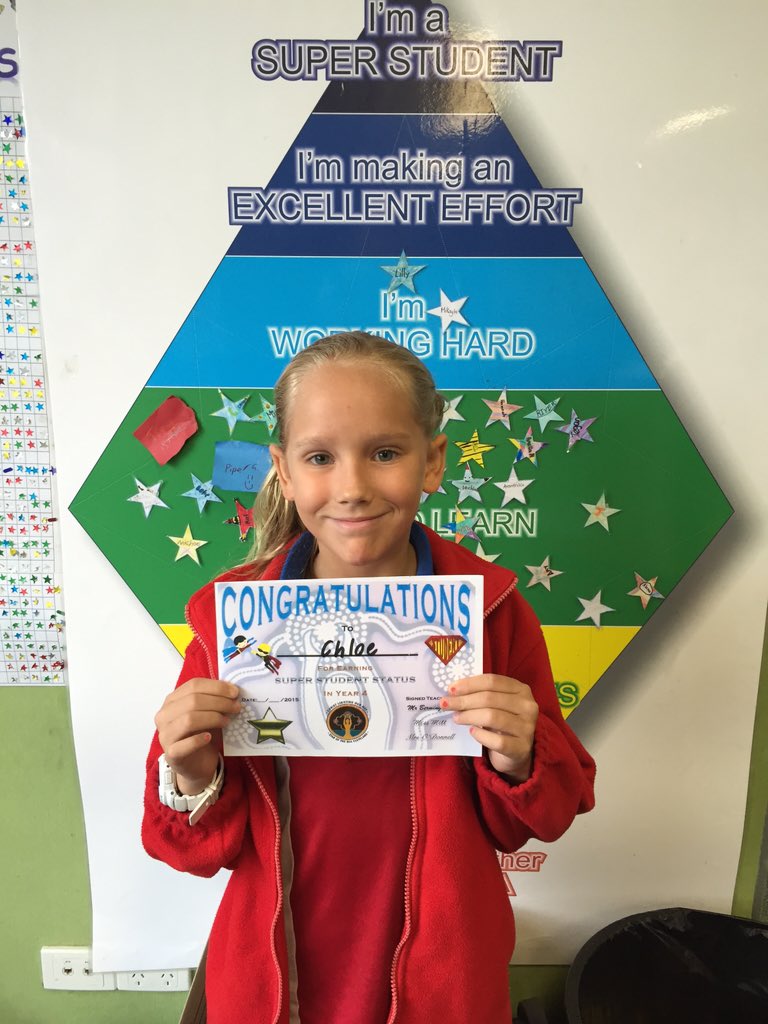 Year4SOTS's tweet photo. Well done Chloe! Super Student! https://t.co/LcWxYb4vNV