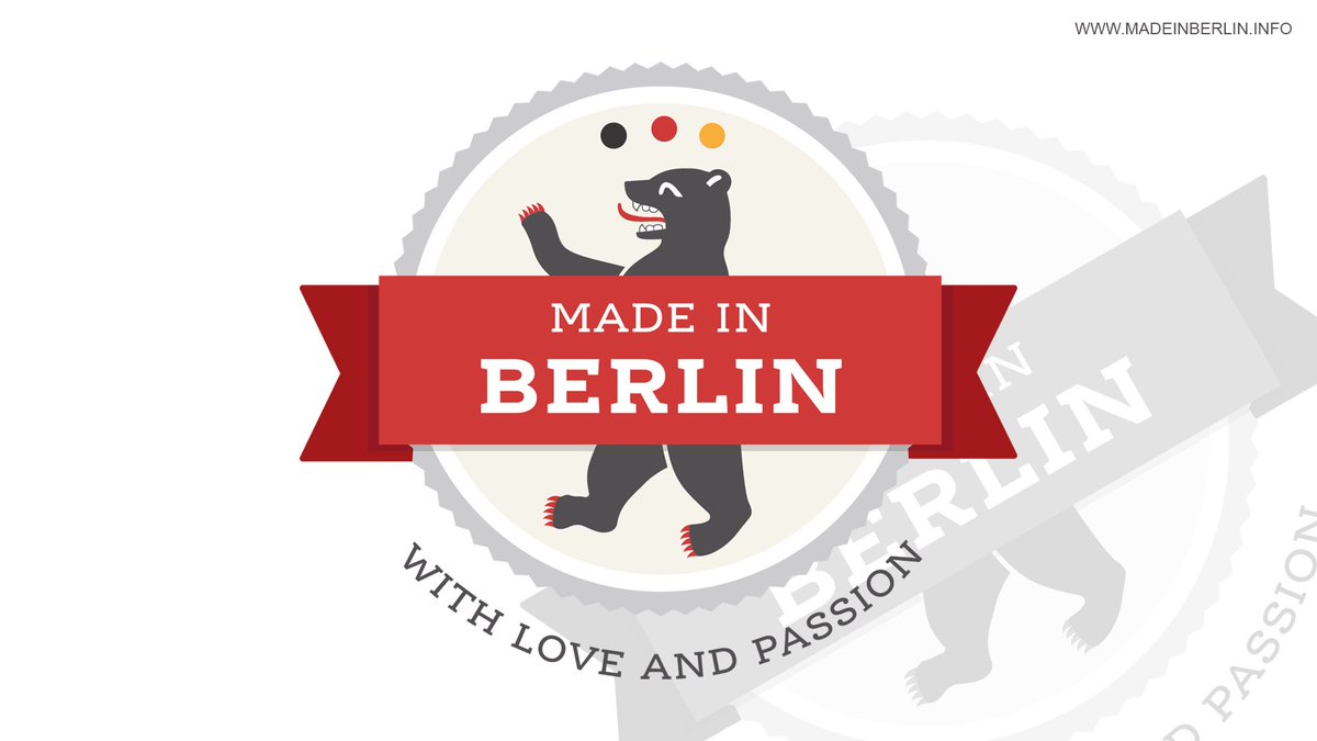 MadeinBLN's tweet photo. Vielen Dank ersteinmal fürs Folgen! - Unsere Webseite ist nun endlich Online. Check it out: https://t.co/T8WoiK2zW8 https://t.co/FYfnzrd8rP