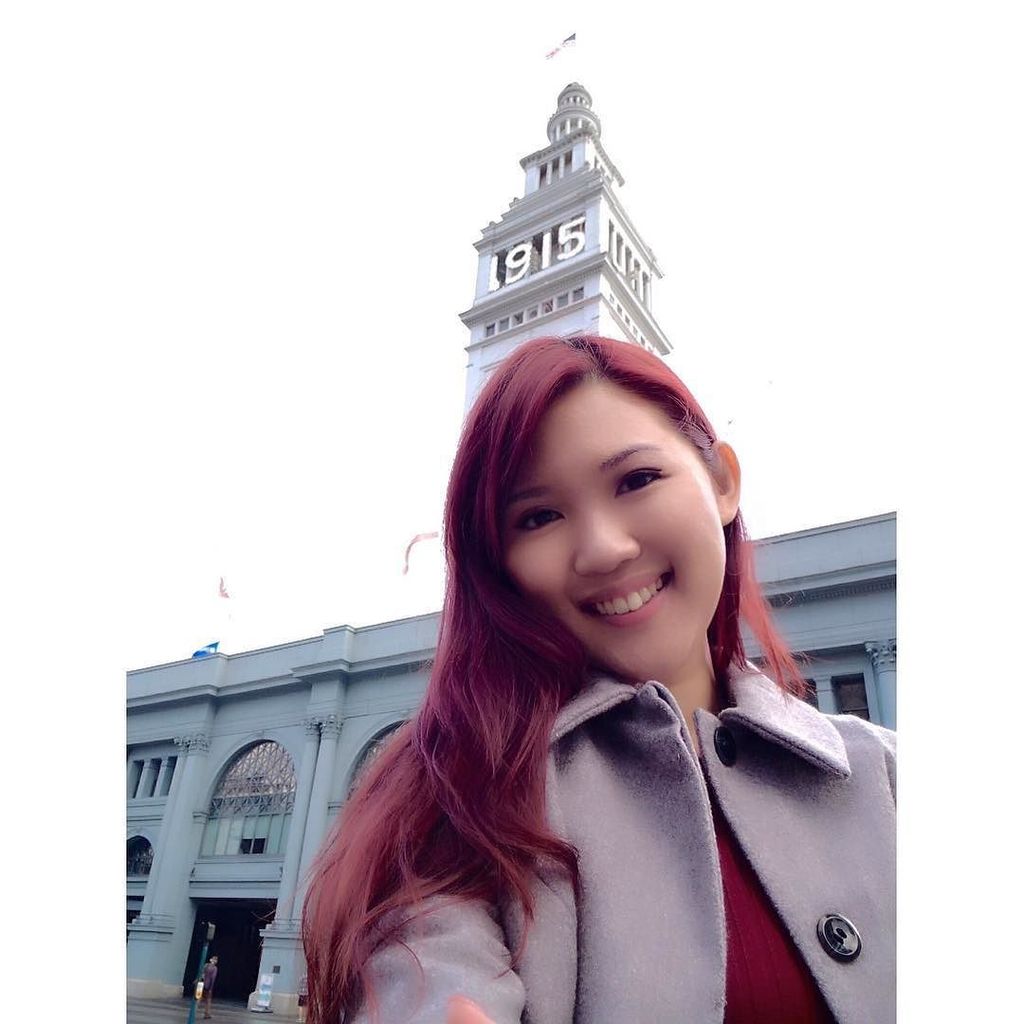 nottinbutaig's tweet image. 😊😊 #ferrybuilding #towerclock #sanfrancisco #us #usa #california #makeupartistangeline #selfietime #selfie #selfien…