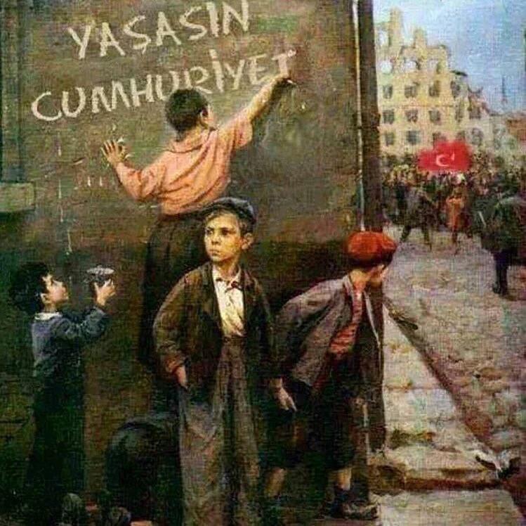 BalSiyah1516's tweet photo. Cumhuriyet; fikren,ilmen,bedenen kuvvetli ve yüksek karekterli koruyucular ister. Cumhuriyet Bayramımız kutlu olsun! https://t.co/bZvDpq1bNq