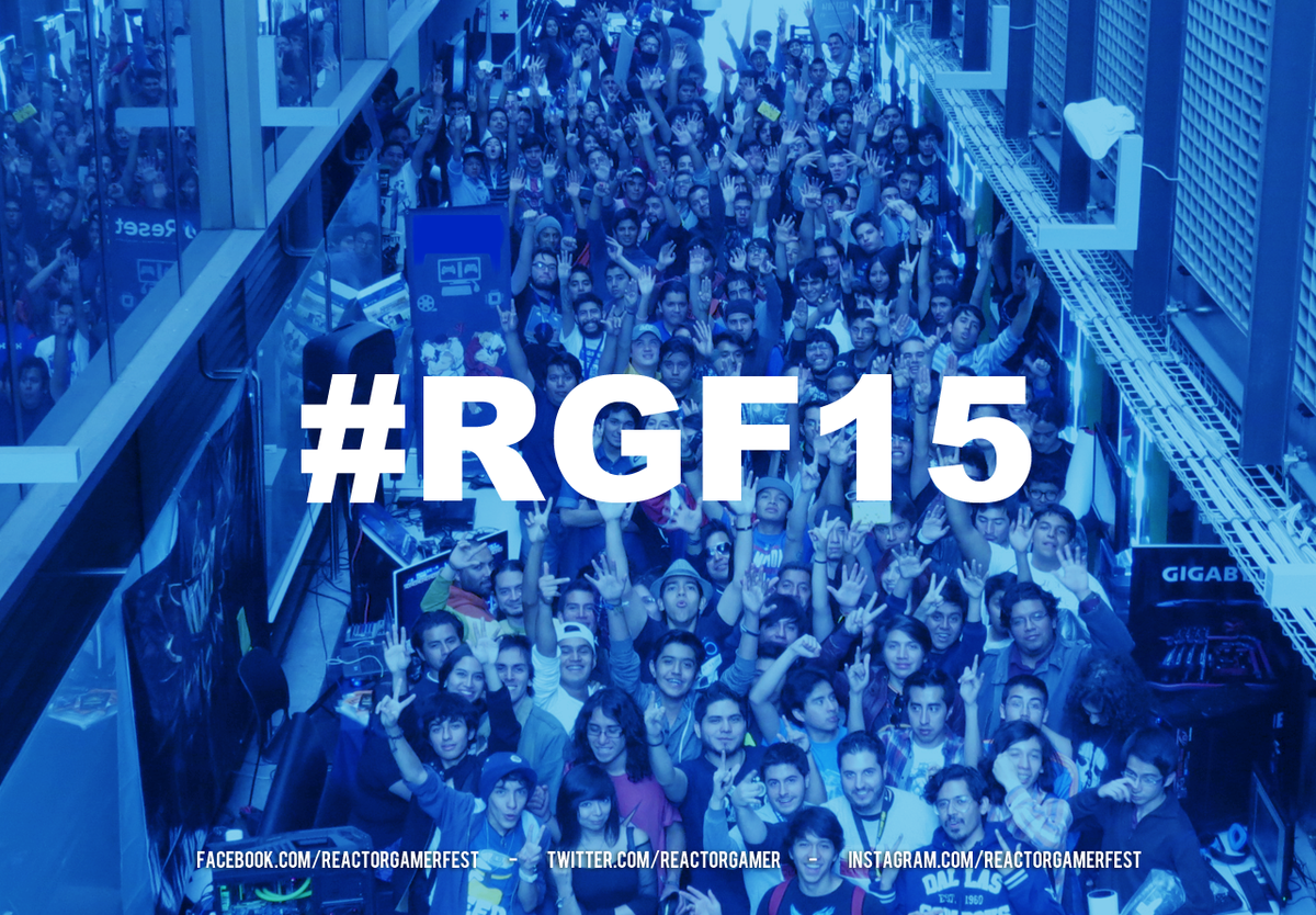 ReactorGamer's tweet photo. Lo mejor de nuestro evento eres tú ¿Qué torneos te gustarían en la edición de este año? RT! #RGF15 #GameOn https://t.co/7C2FXreCwQ