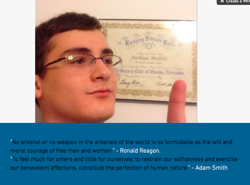 Vazzano2015's tweet photo. How can @JM4Congress be trusted as a leader when he can't spell former President Ronald Reagan's name? https://t.co/N5vX4OeiL9