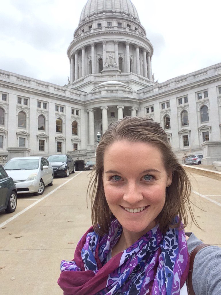 LindnerE28's tweet photo. Great day informing WI Legislators and Senators on PT scope of practice and hot topics! #PTTransforms #dptstudent https://t.co/OqjtoR7ka9