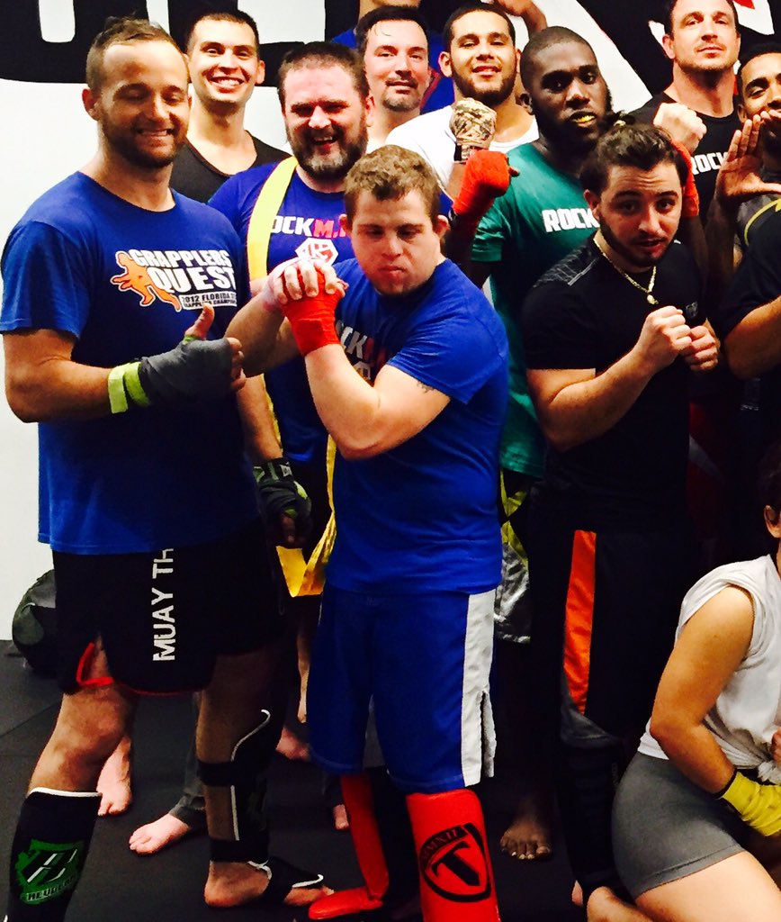 GarrettsFight's tweet photo. @StephanBonnar I salute u bro RT #BoldWarrior #IAmAdaptive #UFC #RockMMA #neverstopfighting https://t.co/XXu75VSEmN
