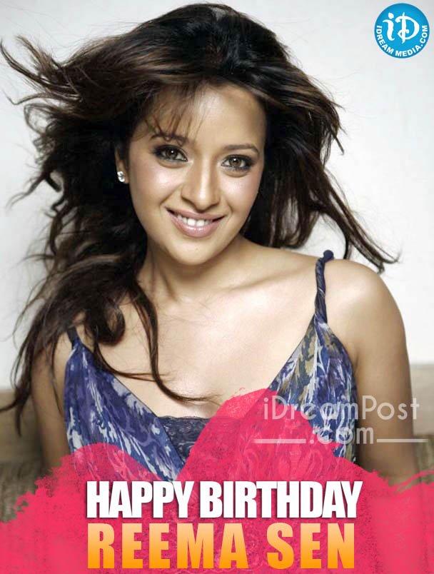  Wishes Actress Reema Sen A Very Happy Birthday 