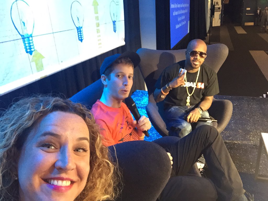 BKesala's tweet photo. Interviewing @jermainedupri at #FounderWorld yesterday!!! https://t.co/Ldzj6nbjGt