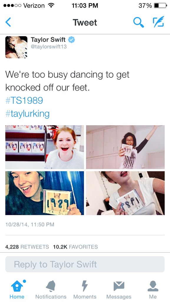 happy one year to my fav recognizing my existence and showing my face to nearly 50 million. Cool cool.