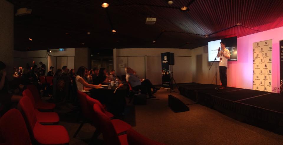 collusionapp's tweet photo. We are hanging out at @sydstart today. Some interesting talks and pitches so far!! #sydstart2015 #startup https://t.co/1sLuRISY94