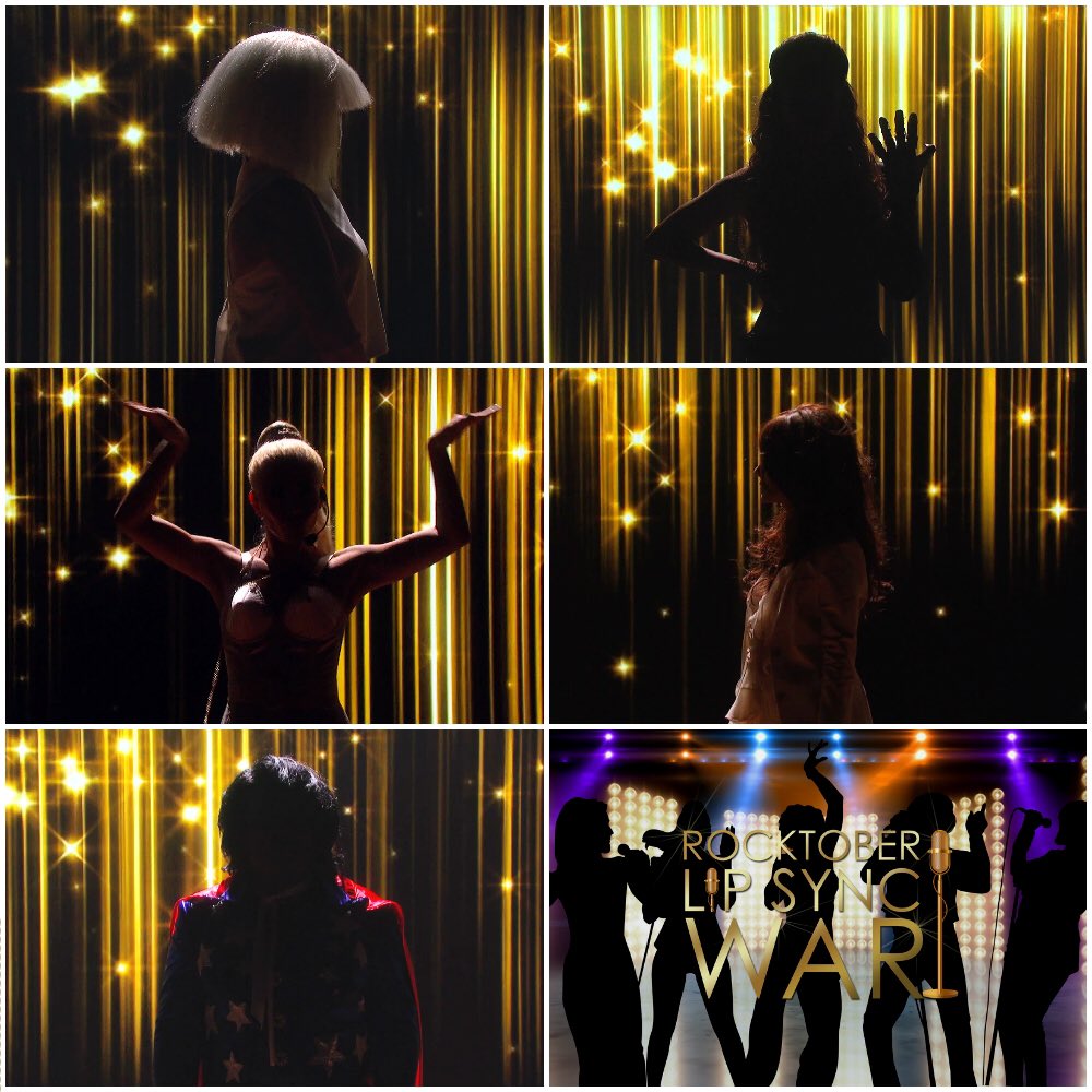 TheTalkCBS's tweet photo. This Friday at 2pm ET, 1pm PT/CT, the ladies of @TheTalkCBS will rock your world. #TalkHalloween #LipSyncWar 🎤💃🏽🏆 https://t.co/aKrgCJSvLV