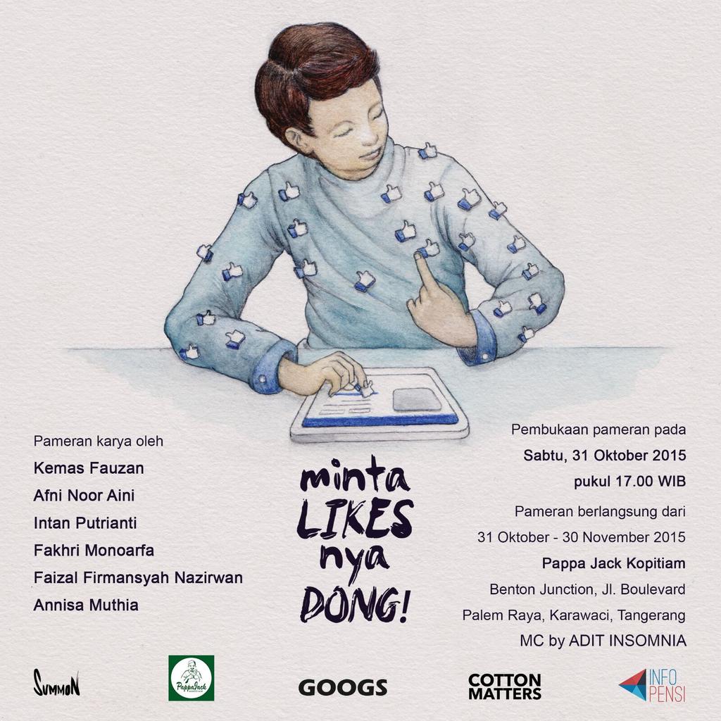 Yang di Karawaci, Minta Likes nya Dong! Pameran dari <a href="/SUMMONstudio/">SUMMON</a>. Mampir yuk