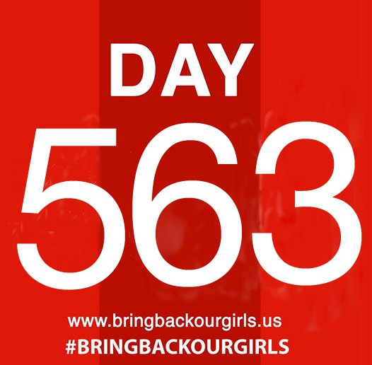 rescueourgirls's tweet photo. 563 DAYS-1 YEAR +198 DAYS since the #ChibokGirls were kidnapped. Demand #BringBackOurGirls! We will not be silenced. https://t.co/0VcTAdqjEd