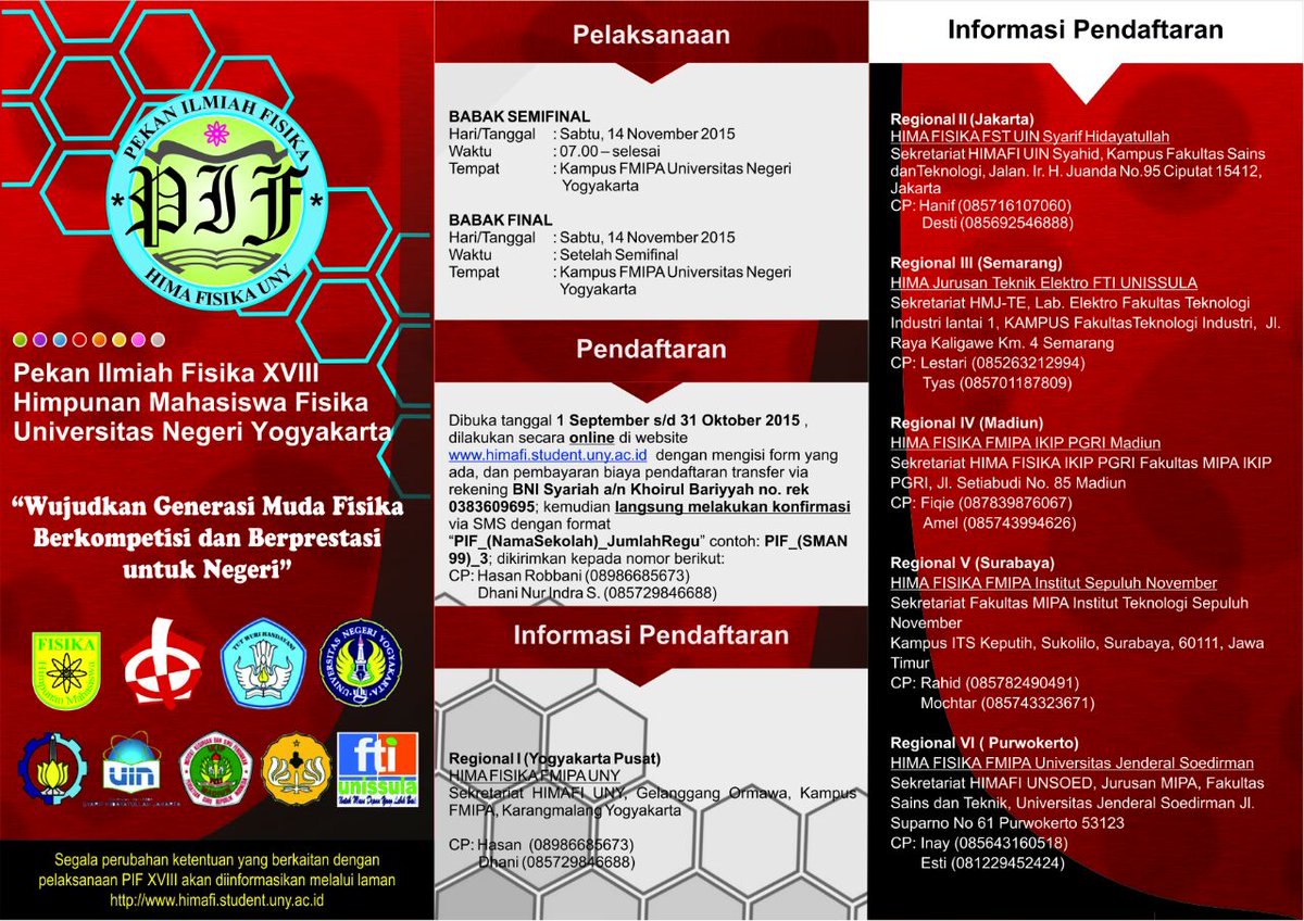 PIF XVIII UNY tweet media
