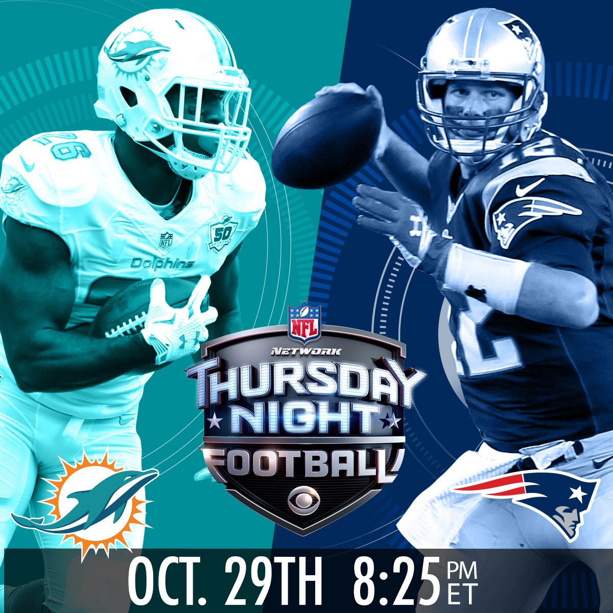 Nfl On Twitter At Miamidolphins At Patriots Thursday Night