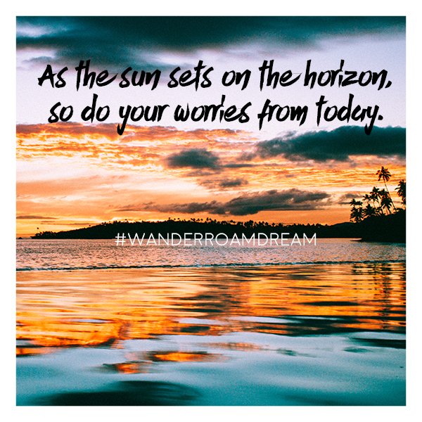 WRD_luxury's tweet photo. And we all love the setting of a golden sun don't we #wanderroamdream #wanderlust #sunset #travel https://t.co/0TW3OhmNtV