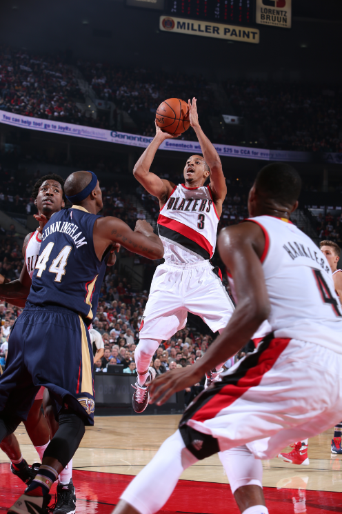 nbastats's tweet image. Career-high 37pts on 14/22 FG, 6/9 3PT &amp;amp; 6 rebounds for @CJMcCollum in a @trailblazers win! #StatLineOfTheNight