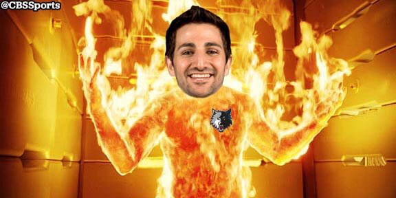 SPeschong's tweet photo. Let's get it started early and often. Rubio 4 MVP! #mvp #28pt&14as @Jordan_Long42 @RandyKiewel20 @tgwadez11 https://t.co/wiRoYBFsMG