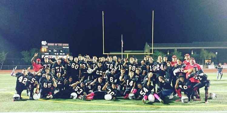 RamFamPage's tweet photo. Our undefeated freshman football team! #RamNation https://t.co/2fvwNP4owY