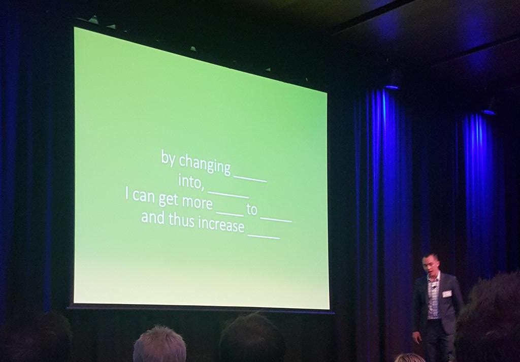JacksonKirsty23's tweet photo. "We have to be clear, methodical and worthwhile in our testing." - Luke Harrison, #PillowTalk #EMSA15 https://t.co/ElSDZxxKKB