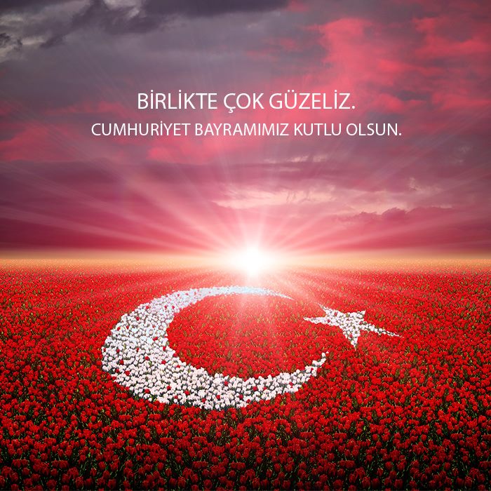 29 Ekim Cumhuriyet Bayramımız Kutlu Olsun