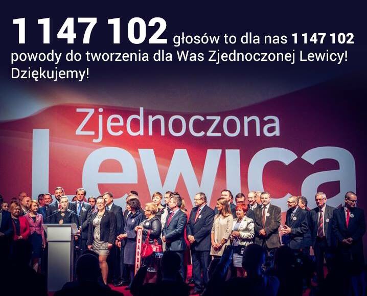 To dla Was chcemy tworzyć #ZjednoczonaLewica