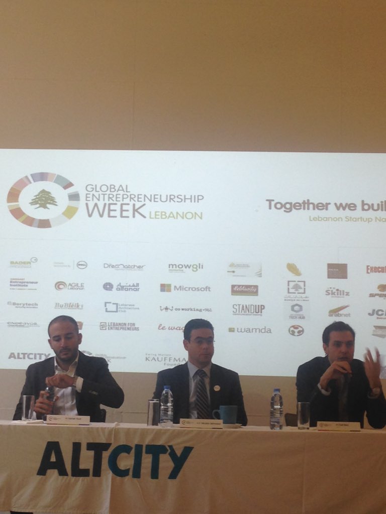 <a href="/fbizri/">Fadi Bizri</a> from <a href="/baderlebanon/">BADER</a> encouraging entrepreneurs to be part of the GEW <a href="/unleashingideas/">Global Entrepreneurship Network</a> #gew15 #gewlb15