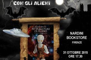 lemurate's tweet photo. Il 31 ottobre ore 17.30  alla Nardini Bookstore  presentazione di “50 Sfumature di Alieno” dei Fratelli Stellari. https://t.co/uAKqD5S7SV