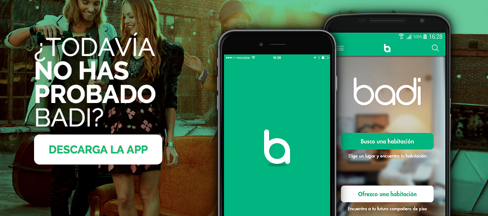 ¿Habéis visto nuestro nuevo trabajo? <a href="/badiapp/">badi</a> es la nueva app para encontrar tu habitación: bit.ly/BadiApp
