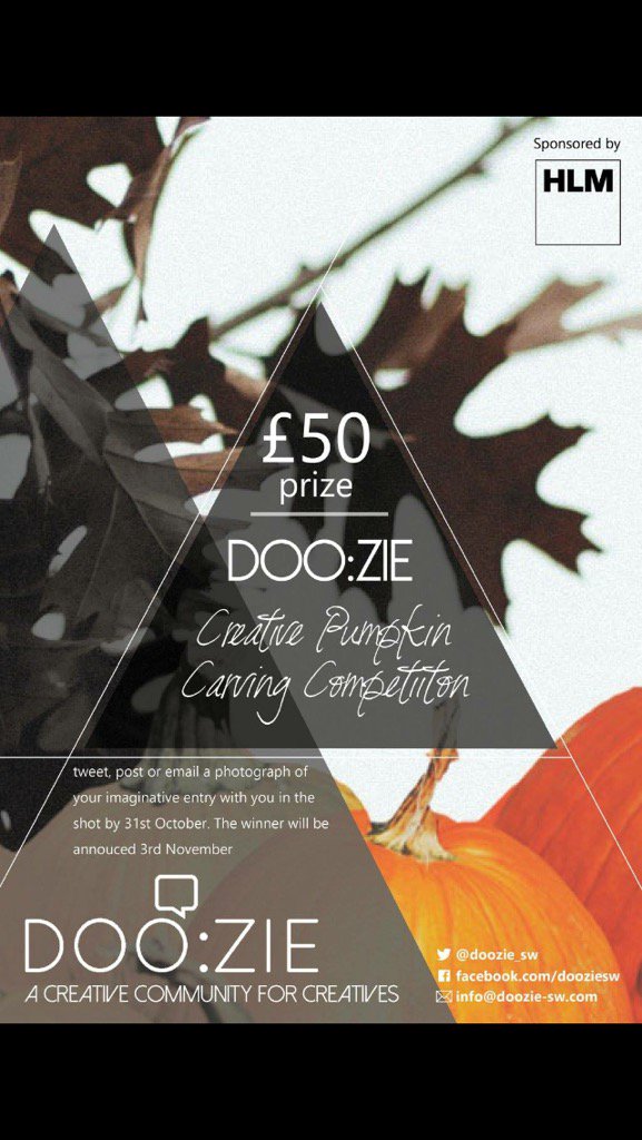 Still 2 days left to win £50 with doozie_sw creative pumpkin carving competition. #Halloween #creative #pumpkin