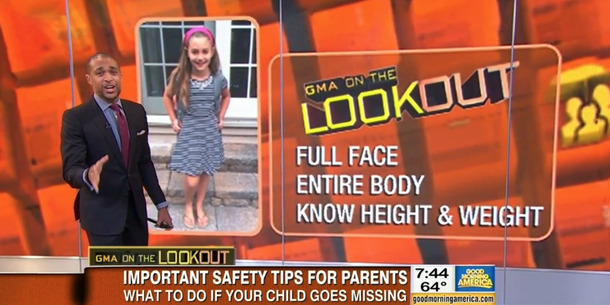 GMA's tweet photo. These are the crucial tips about photos, facts you need on your kids in case they're lost... https://t.co/Pq85NiRdZh