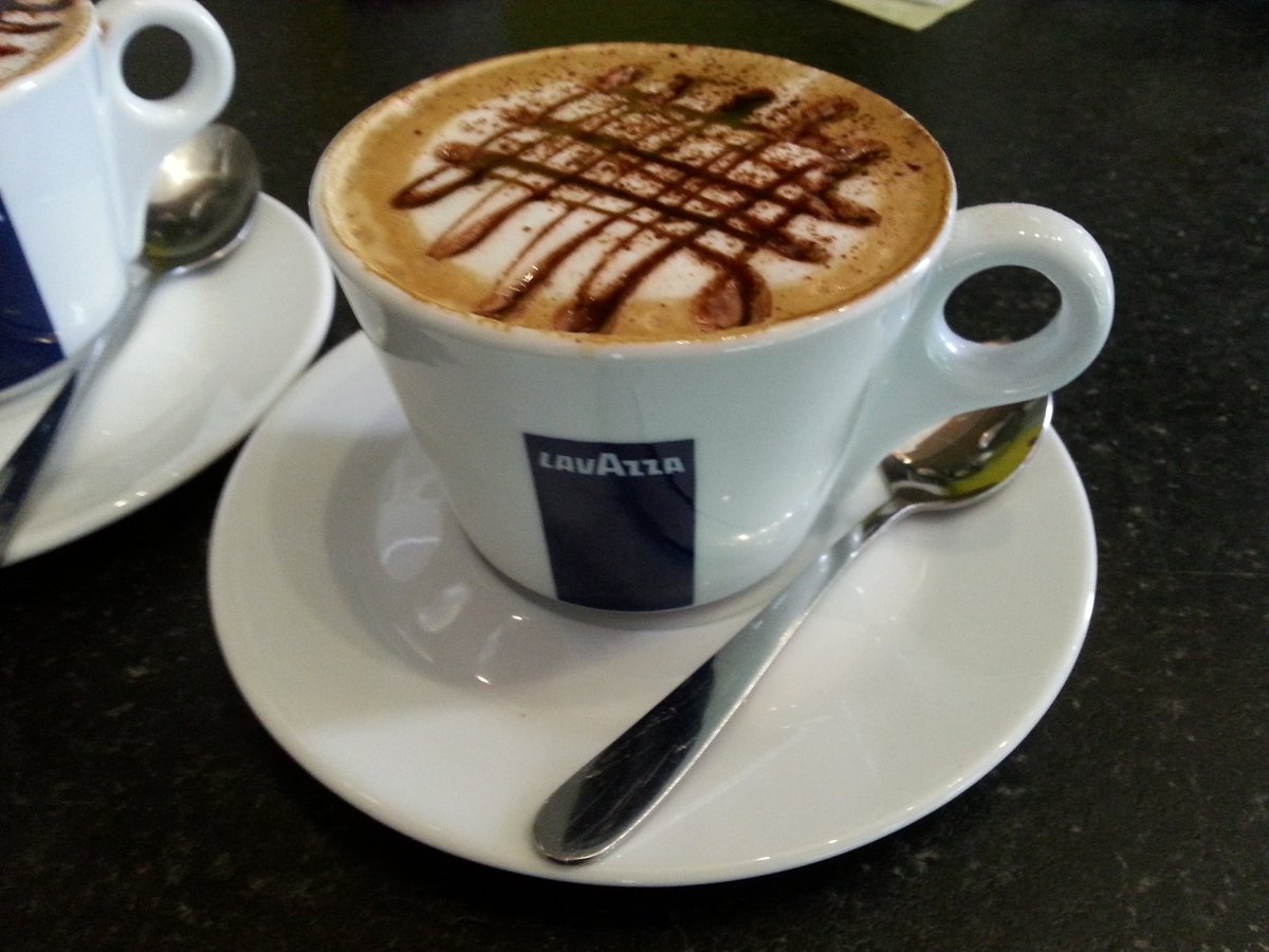 theoldbarracks_'s tweet photo. If you're up late today pop down for a rich hot creamy cuppa @Lavazza https://t.co/1kMQCFcDzO