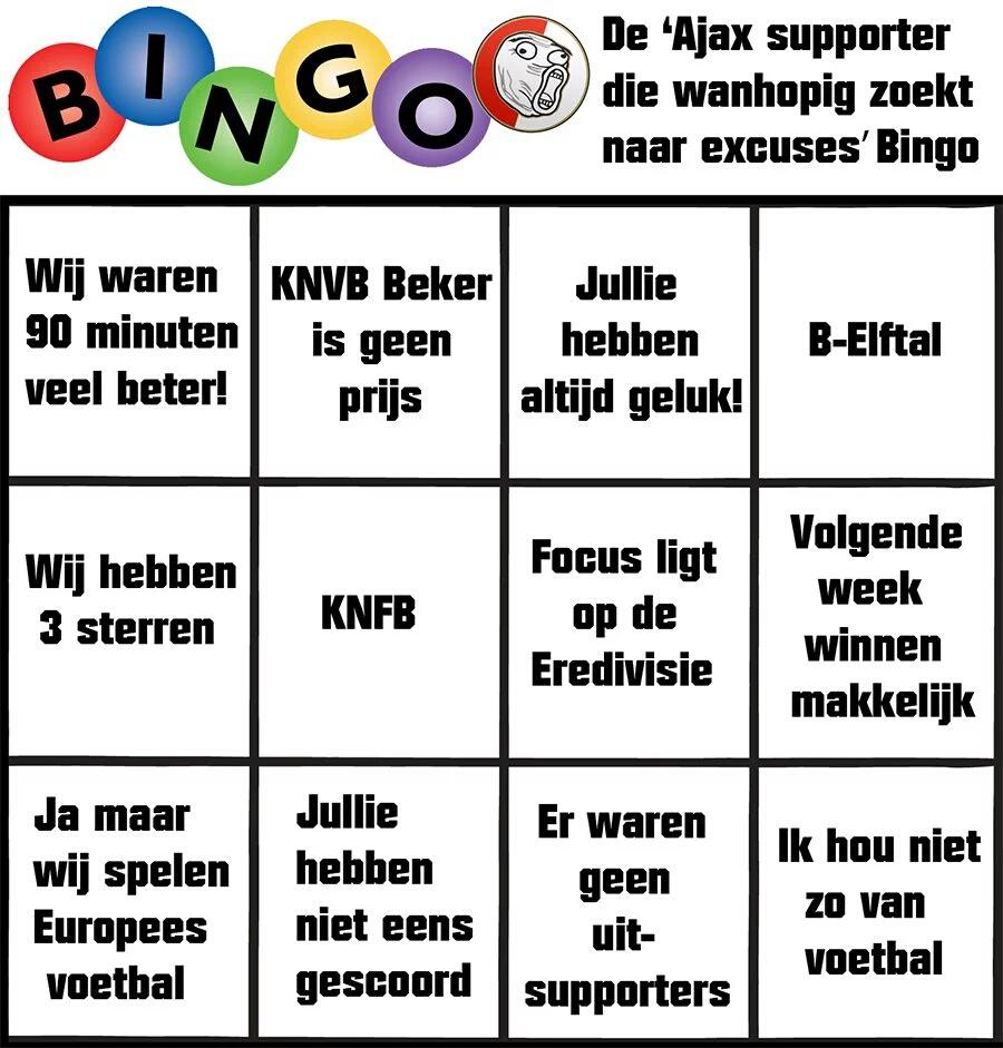 Heeft er iemand al een volle kaart?! #FEYaja #Bingo