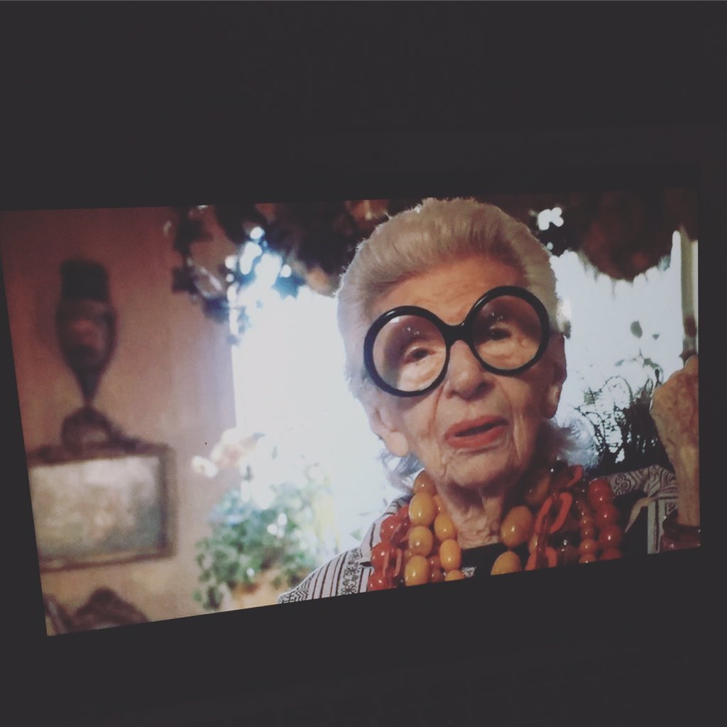 Studio_PDP's tweet photo. True legend @IrisApfel ❤️💋✨🙏🏼 Fun, adventurous &amp; full of energy 💥🎉 #inspiration #love @Studio_PDP https://t.co/4EGMhgKSmM