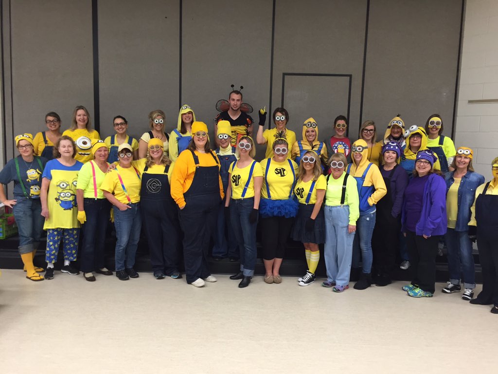 SutterMonarchs's tweet photo. Sutter Park staff is one in a MINION! #itsworthit #sutterpark @wcsdistrict @wcsteachers #forworthington https://t.co/W5KMZhYsfo