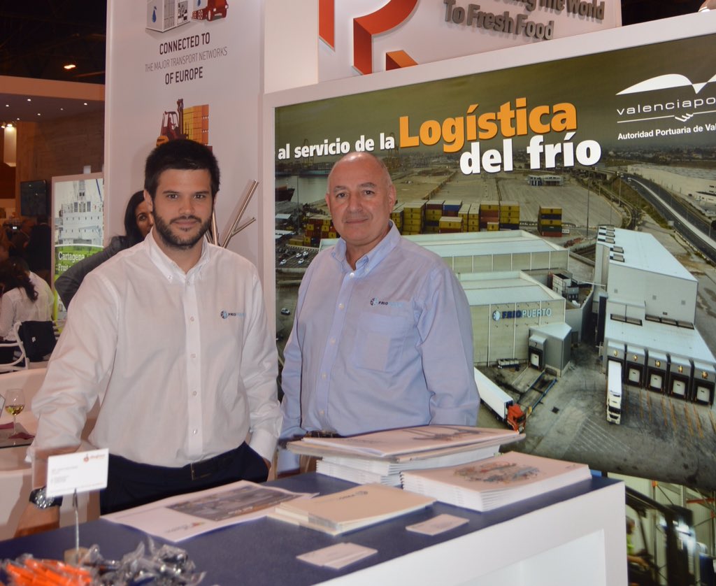 Hablando de nuestros proyectos en Valencia y Sines en <a href="/FruitAttraction/">Fruit Attraction</a> #fa15. Equipazo!