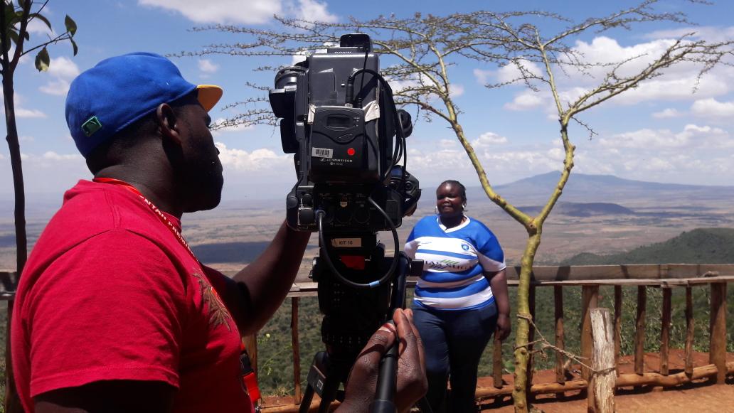 IngwePulse's tweet photo. And we were on the road with @rhouzieosore in Fan Zone..Watch her story next weekend too on #IngwePulse #OursForever https://t.co/R9Upc4Lt4a