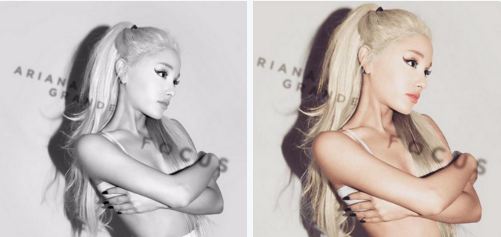 Julie_Anderson4's tweet photo. @ArianaGrande @ArianaUniverse #24HoursTillFocus Found the colored pic!! #PerfectLyrics #PerfectArtWork #Focus https://t.co/IYQb9bJ9a7