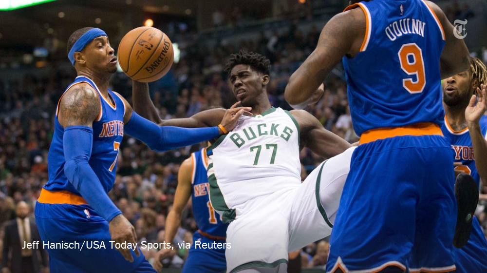 nytimes's tweet photo. The Knicks do not look like the old Knicks https://t.co/8bfKwhvTJp https://t.co/xfgc81O7wj