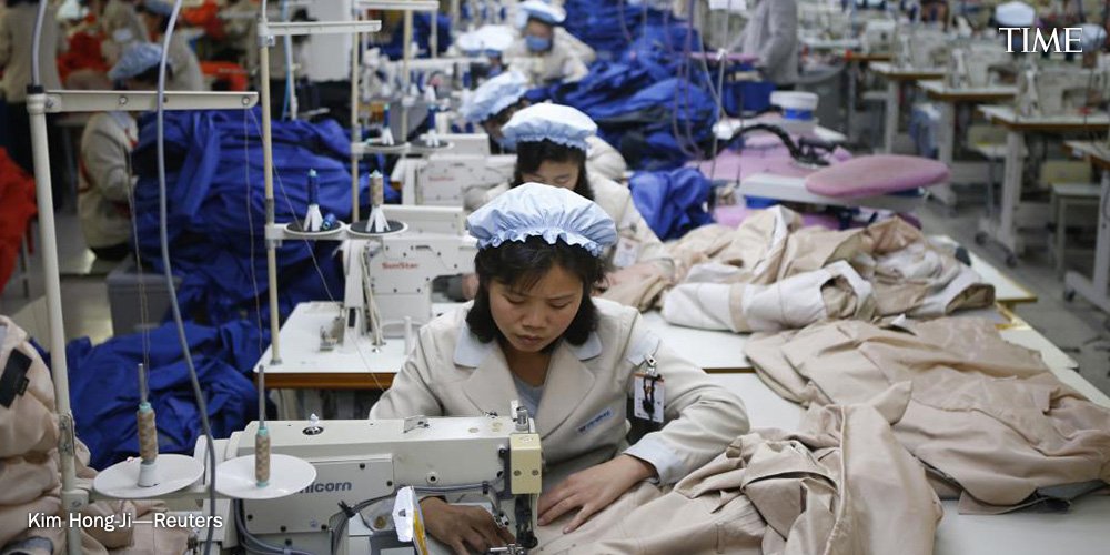 TIME's tweet photo. 50,000 North Koreans work overseas in slave-like conditions, says U.N. official https://t.co/HhzoGID1lL https://t.co/VwI7JXfAwC