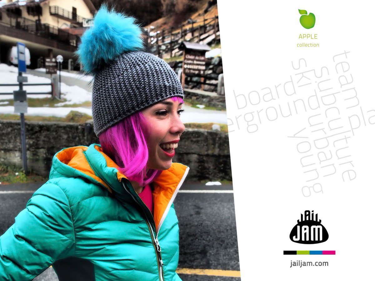 JJ_JailJam's tweet photo. More colors, more happiness! New Apple collection! #gojam #jailjam #accessories #sportstyle #ski #snow #streetstyle https://t.co/WmH0PlLkLa