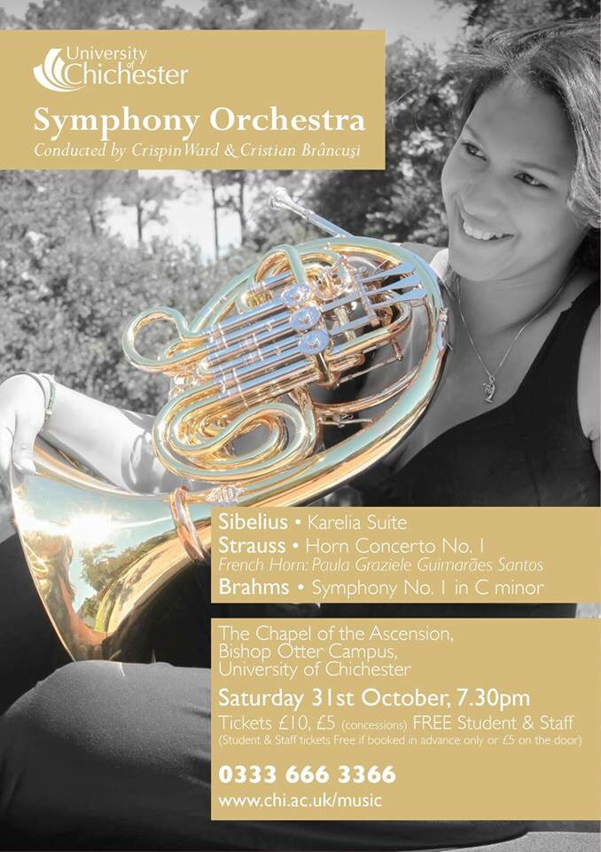 herald1961's tweet photo. @PetworthUK no plans on Sat? Come to @chiuni for an evening of #Bramhs #Sibelius #Strauss! https://t.co/3SA7oBZEJw