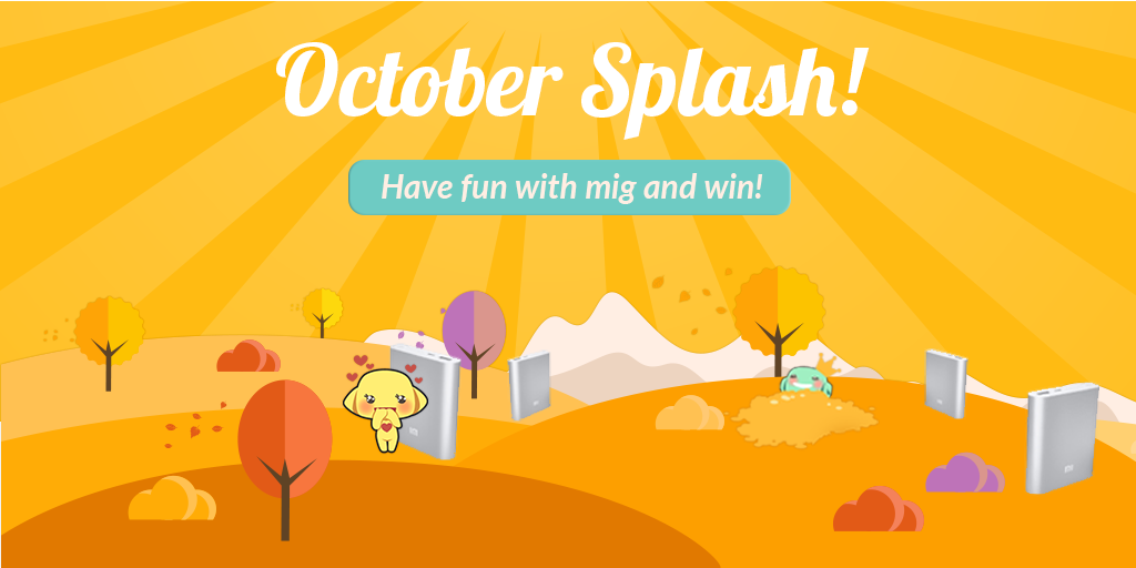 migmeHQ's tweet photo. Congratulations to Fahim (FB) for winning the last round of #OctoberSplash! Look out for a new Q later on today :) https://t.co/JjYUKA08hu