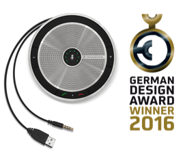 Eposaudio's tweet photo. Great news: Sennheiser Speakerphone wins #GermanDesignAward2016 @DesignInGermany https://t.co/g2jpdfhHPq https://t.co/TmmOvdcLUw