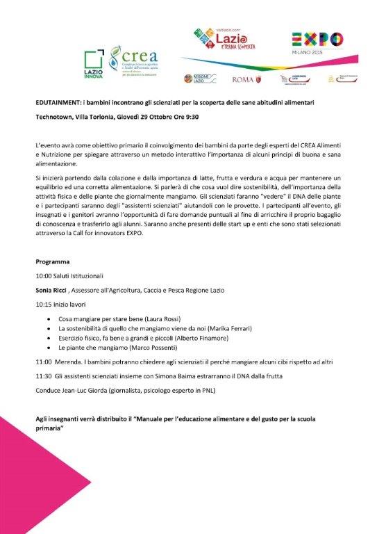 LRossi3333's tweet image. Oggi tutti a techotown i bambini incontrano gli scienziati della nutrizione