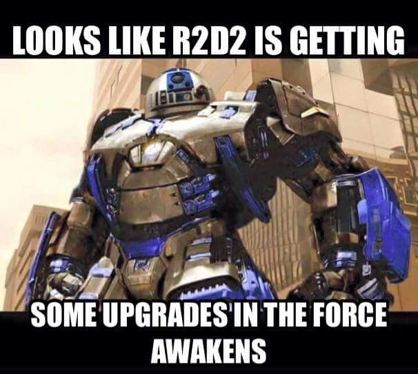 The_Gamery's tweet photo. #R2d2 Upgrades https://t.co/UOtcVmESFb #Droids #Force_Awakens #Movies #Star_Wars https://t.co/eIuIBitFrN