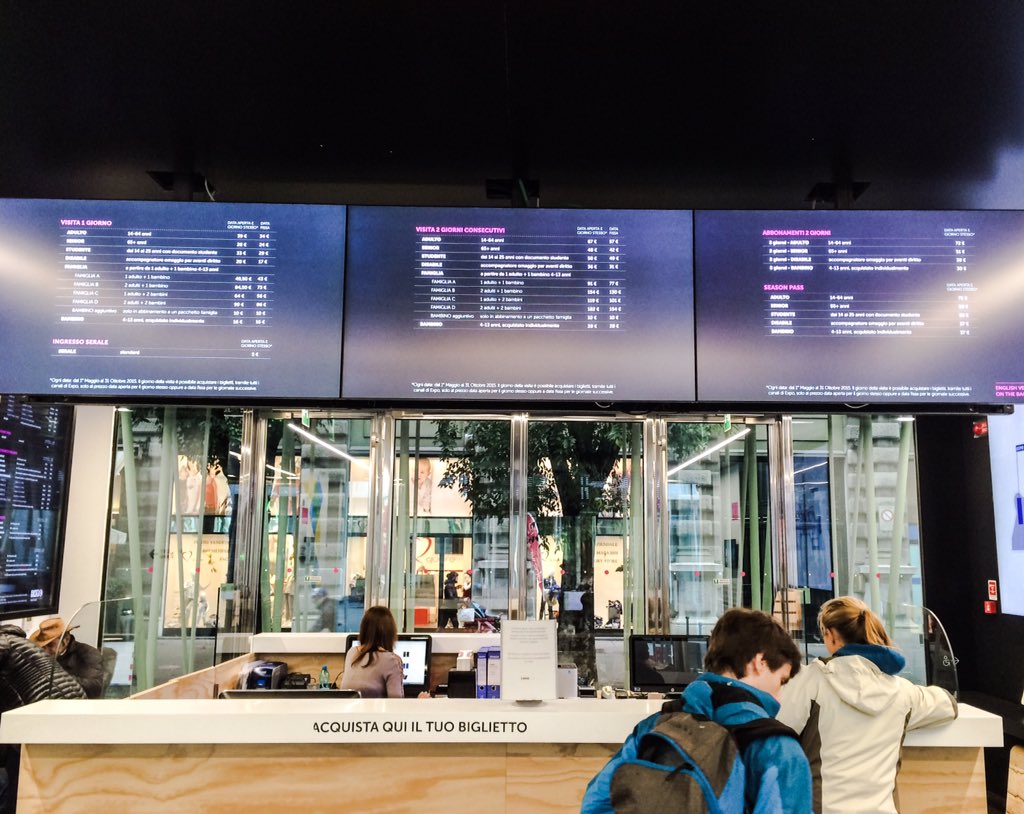 Vi informiamo che la biglietteria di #ExpoGate chiuderà sabato 31/10 alle 12.00. Grazie a tutti!